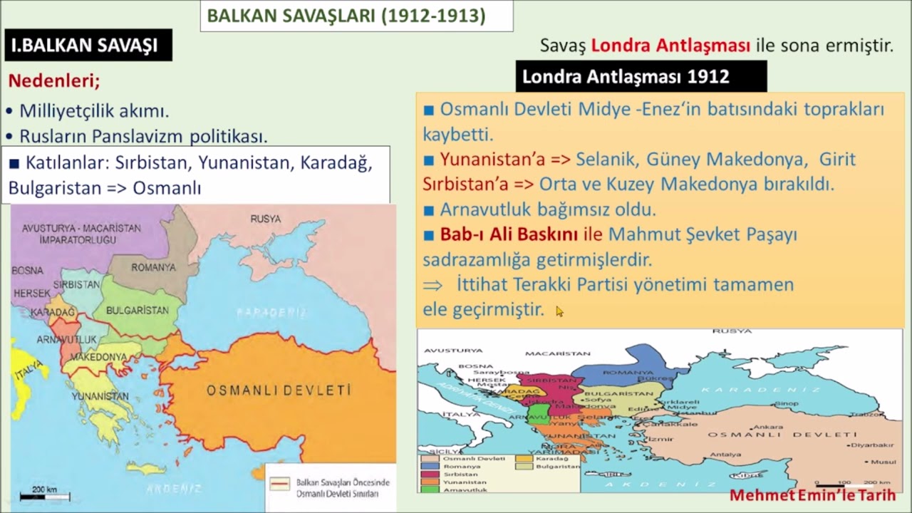 Balkan Savaşları Balkan Savaşları