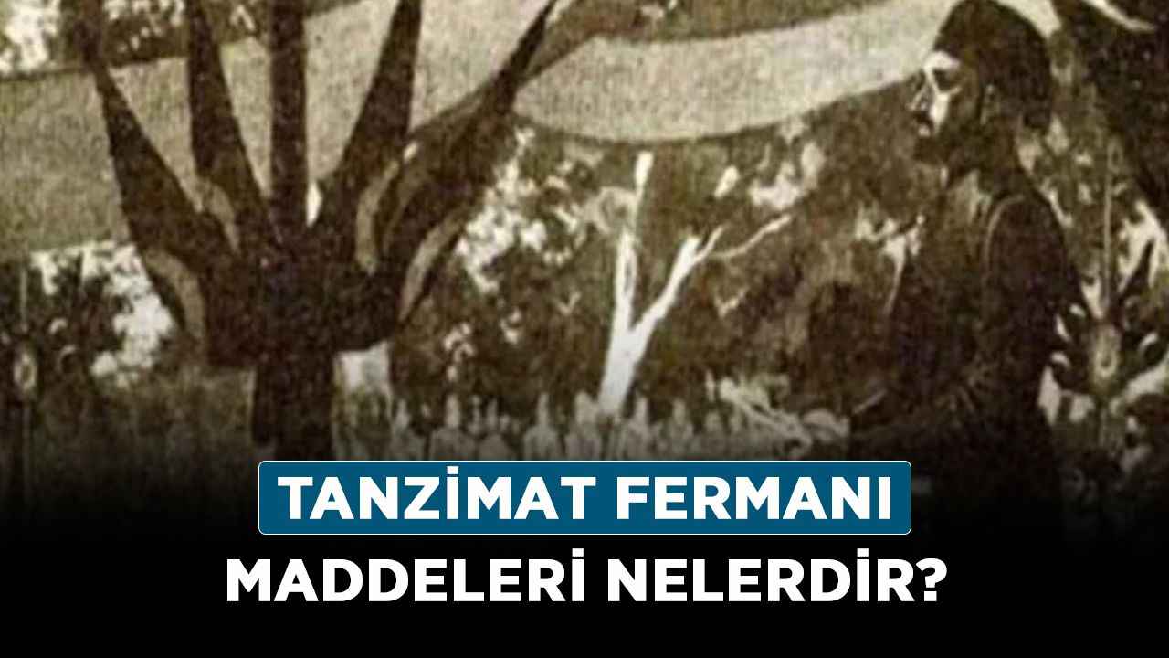 Tanzimat Fermanı Tanzimat Fermanı